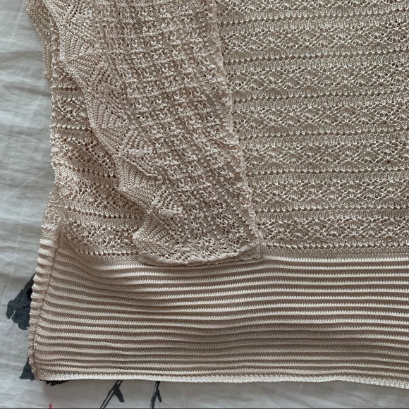 Zara Cream Lace Top (Italian Yarn) - Picture 3 of 5